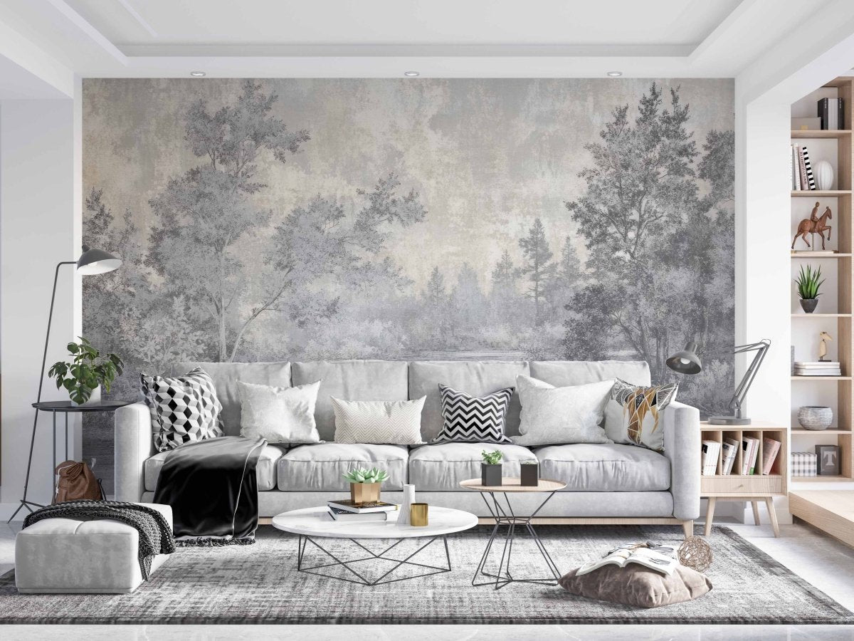 Forêt Brume Grisée – Panorama Classique