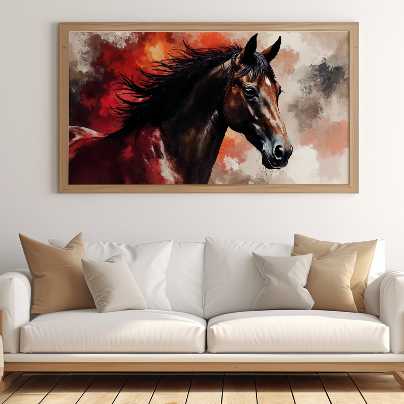 Cheval Flamme sauvage